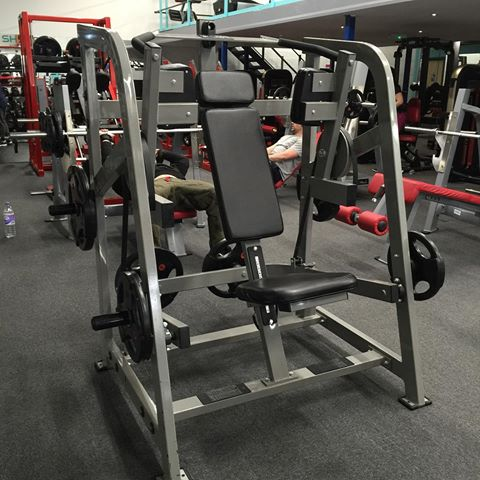 plate loaded equipment gym